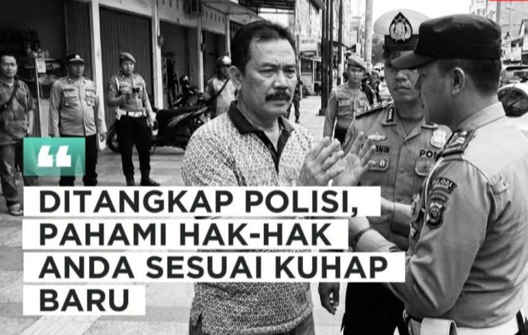 Ditangkap Polisi? Hak Ini Wajib Kamu Ketahui!